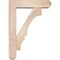 Ekena Millwork Balboa Craftsman Smooth Bracket w/ Offset Brace, Douglas Fir, 5 1/2"W x 20"D x 28"H BKT0604X20X28BOA04SDF - alternate 2